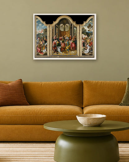 Renaissance Masters - Renaissance Masterpiece No. 137 - white frame in a room