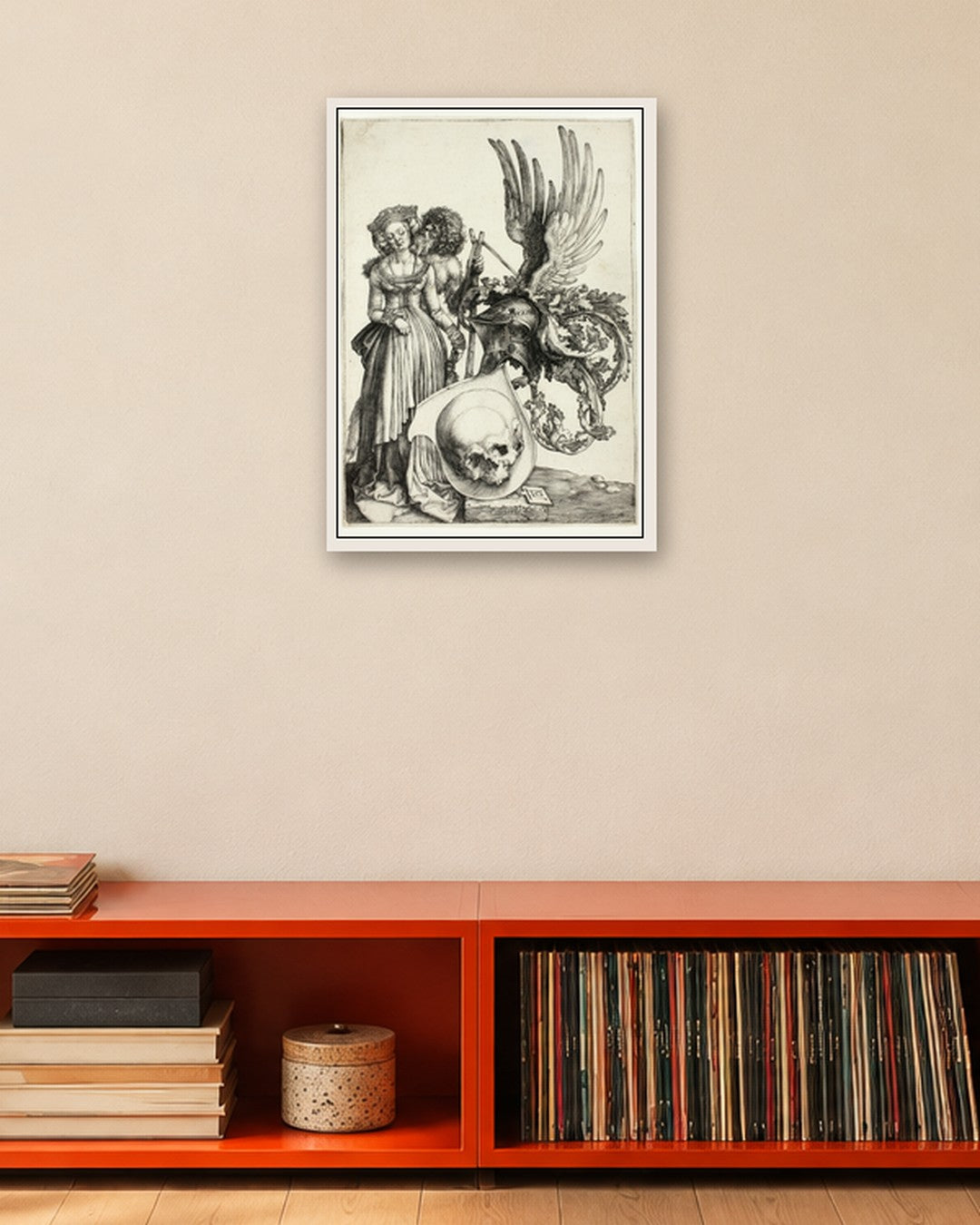 Renaissance Masters - Renaissance Masterpiece No. 180 - white frame in a room