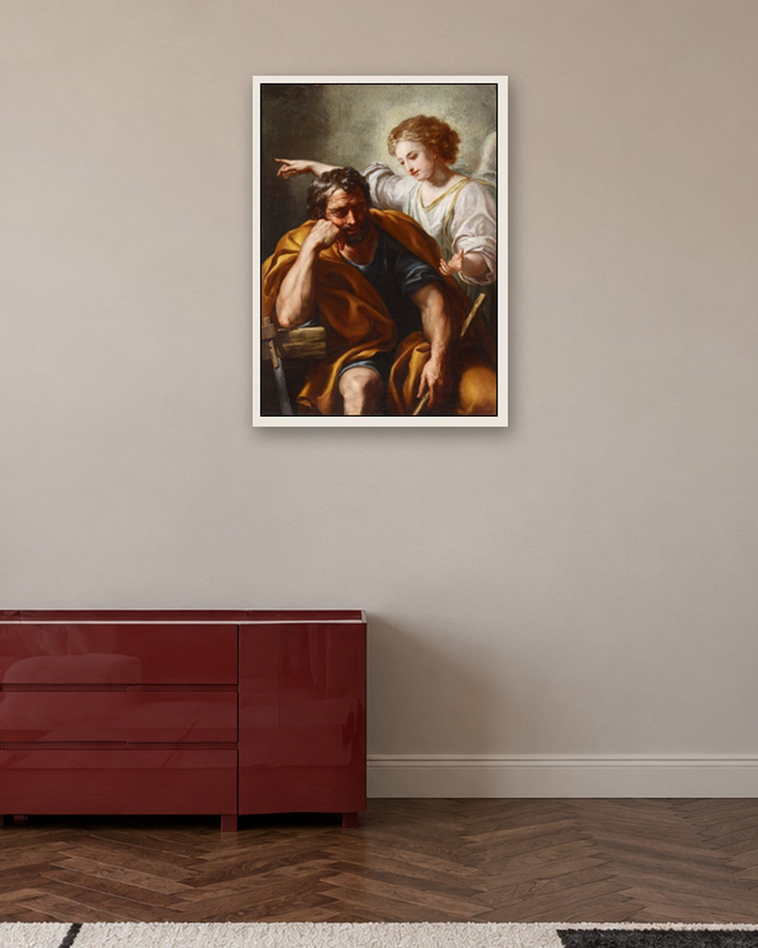 Renaissance Masters - Renaissance Masterpiece No. 202 - white frame in a room