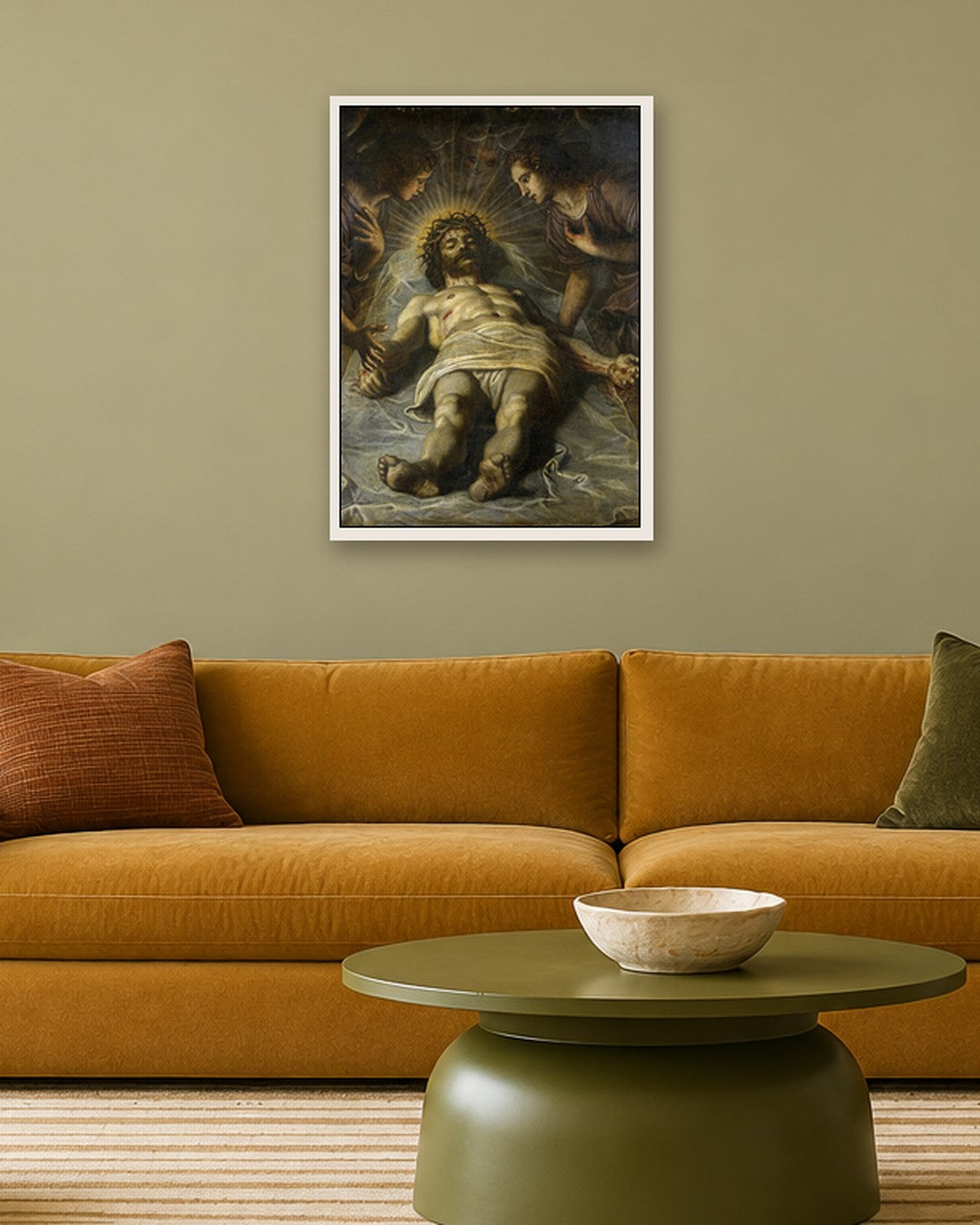Renaissance Masters - Renaissance Masterpiece No. 417 - white frame in a room