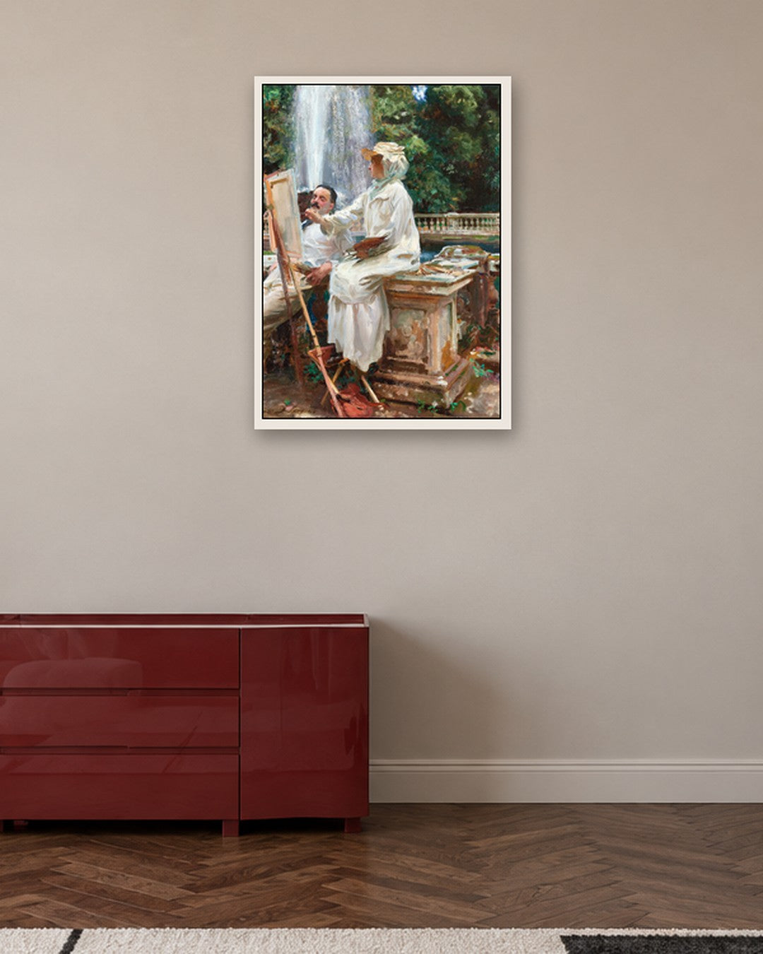 Renaissance Masters - Renaissance Masterpiece No. 373 - white frame in a room