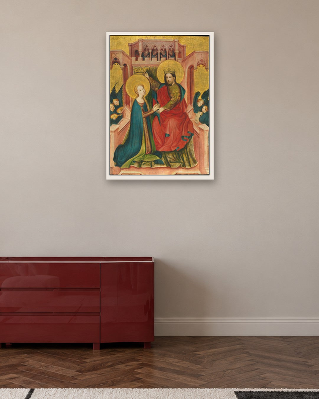 Renaissance Masters - Renaissance Masterpiece No. 408 - white frame in a room