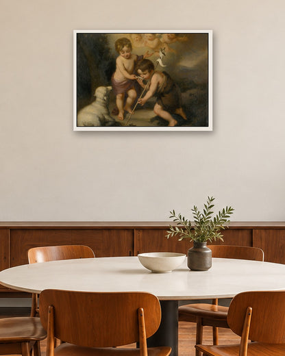 Renaissance Masters - Renaissance Masterpiece No. 198 - white frame in a room