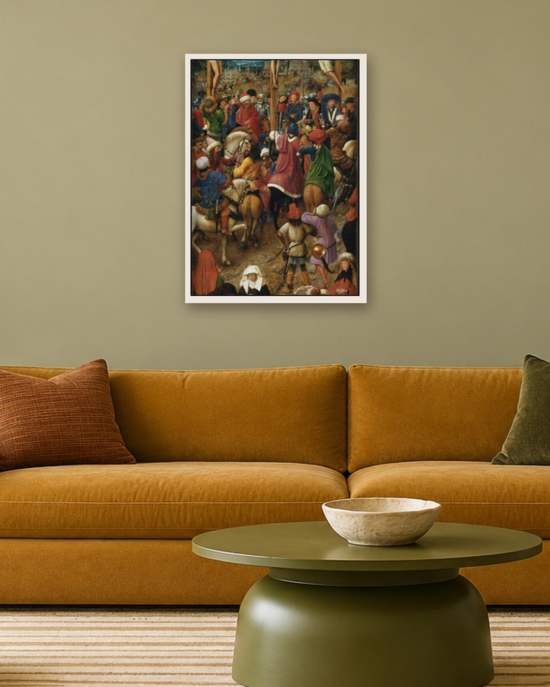 Renaissance Masters - Renaissance Masterpiece No. 42 - white frame in a room