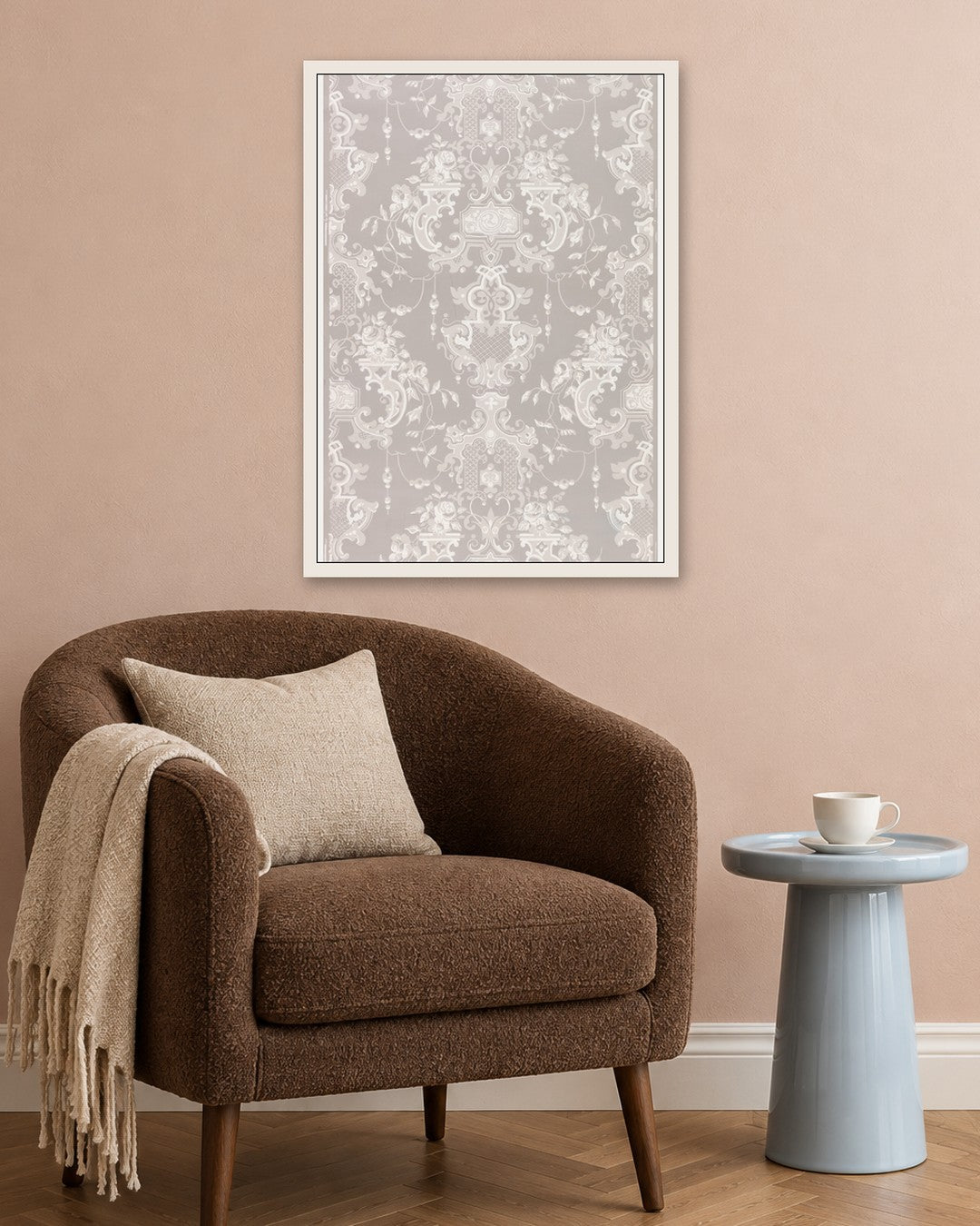 Renaissance Masters - Renaissance Masterpiece No. 205 - white frame in a room