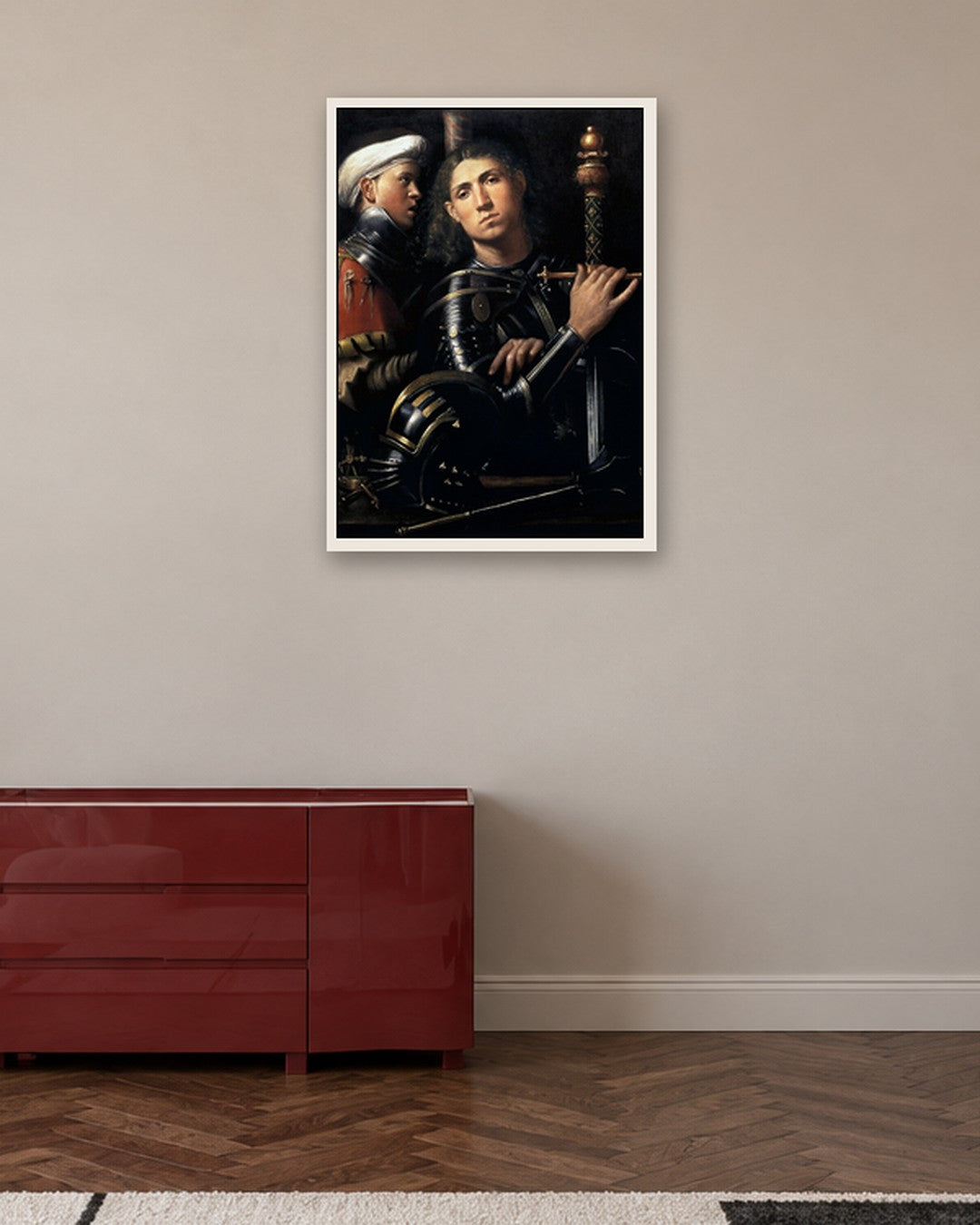 Renaissance Masters - Renaissance Masterpiece No. 271 - white frame in a room