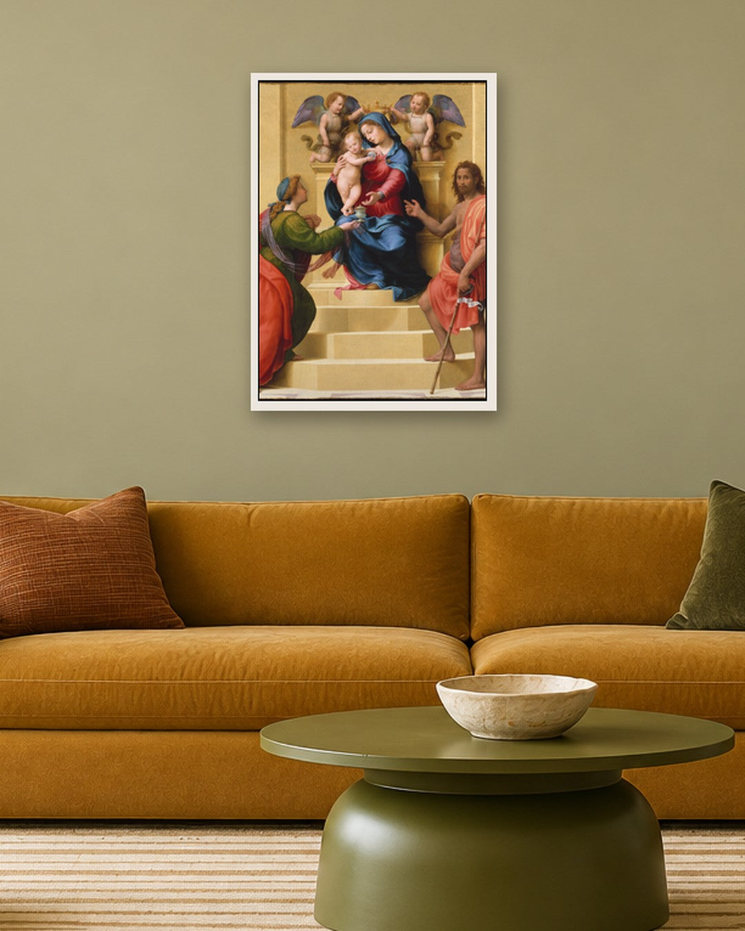 Renaissance Masters - Renaissance Masterpiece No. 170 - white frame in a room
