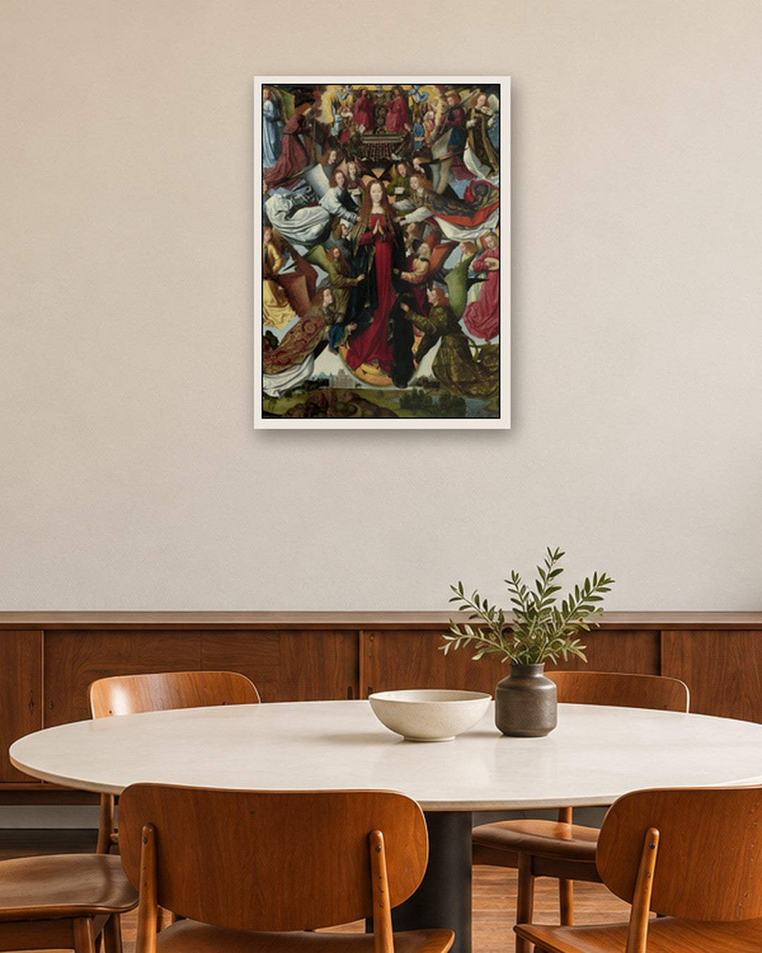 Renaissance Masters - Renaissance Masterpiece No. 407 - white frame in a room