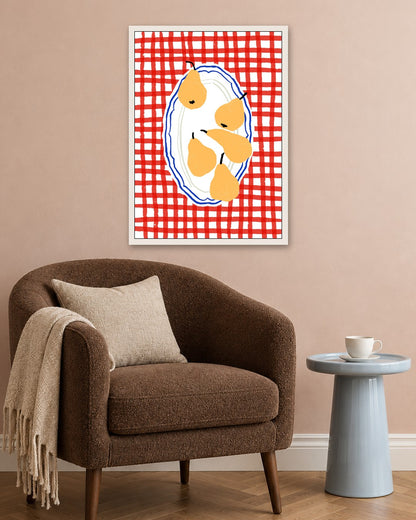SENT Studio - Cravings Poster No. 21 - white frame in a room