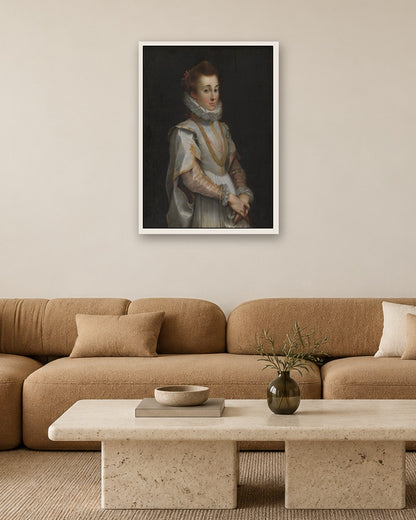 Renaissance Masters - Renaissance Masterpiece No. 189 - white frame in a room