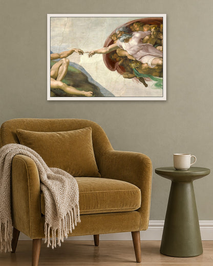 Renaissance Masters - Renaissance Masterpiece No. 240 - white frame in a room