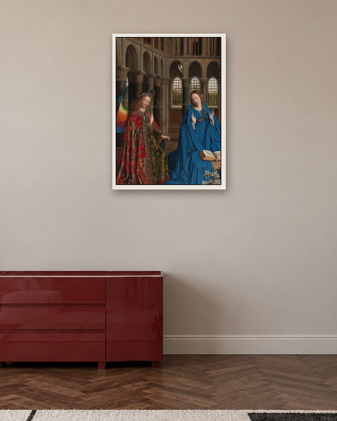 Renaissance Masters - Renaissance Masterpiece No. 227 - white frame in a room