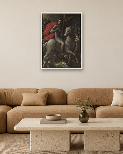Renaissance Masters - Renaissance Masterpiece No. 71 - white frame in a room