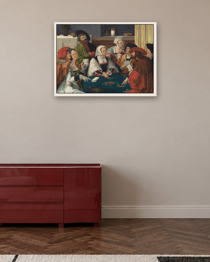 Renaissance Masters - Renaissance Masterpiece No. 84 - white frame in a room