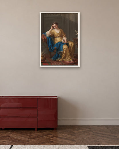Renaissance Masters - Renaissance Masterpiece No. 104 - white frame in a room