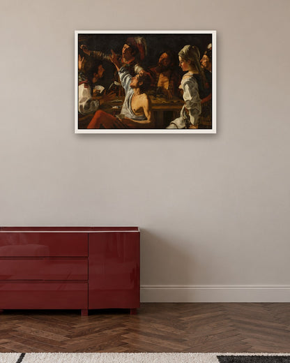 Renaissance Masters - Renaissance Masterpiece No. 188 - white frame in a room