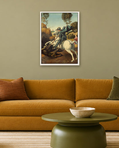 Renaissance Masters - Renaissance Masterpiece No. 224 - white frame in a room