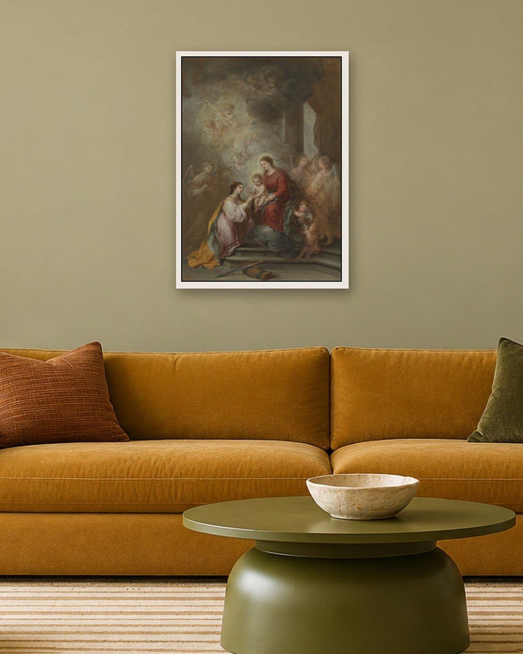 Renaissance Masters - Renaissance Masterpiece No. 394 - white frame in a room