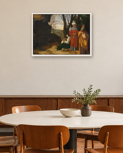 Renaissance Masters - Renaissance Masterpiece No. 214 - white frame in a room