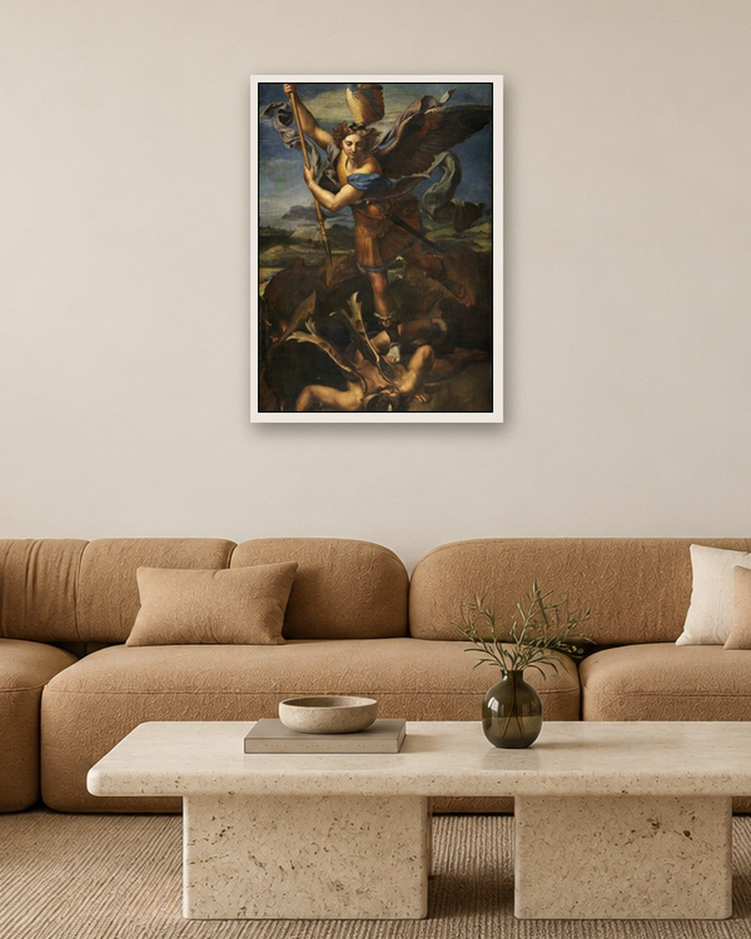 Renaissance Masters - Renaissance Masterpiece No. 255 - white frame in a room