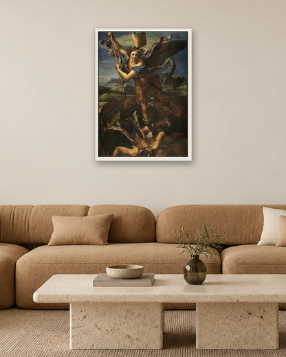 Renaissance Masters - Renaissance Masterpiece No. 255 - white frame in a room