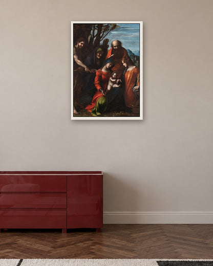Renaissance Masters - Renaissance Masterpiece No. 404 - white frame in a room