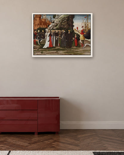 Renaissance Masters - Renaissance Masterpiece No. 62 - white frame in a room