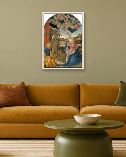 Renaissance Masters - Renaissance Masterpiece No. 221 - white frame in a room