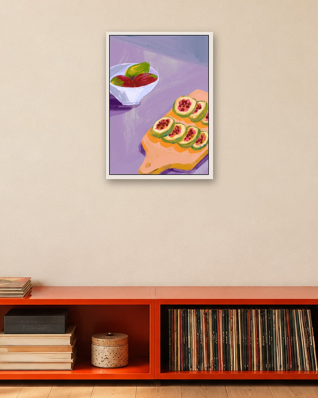 SENT Studio - Figs - white frame in a room