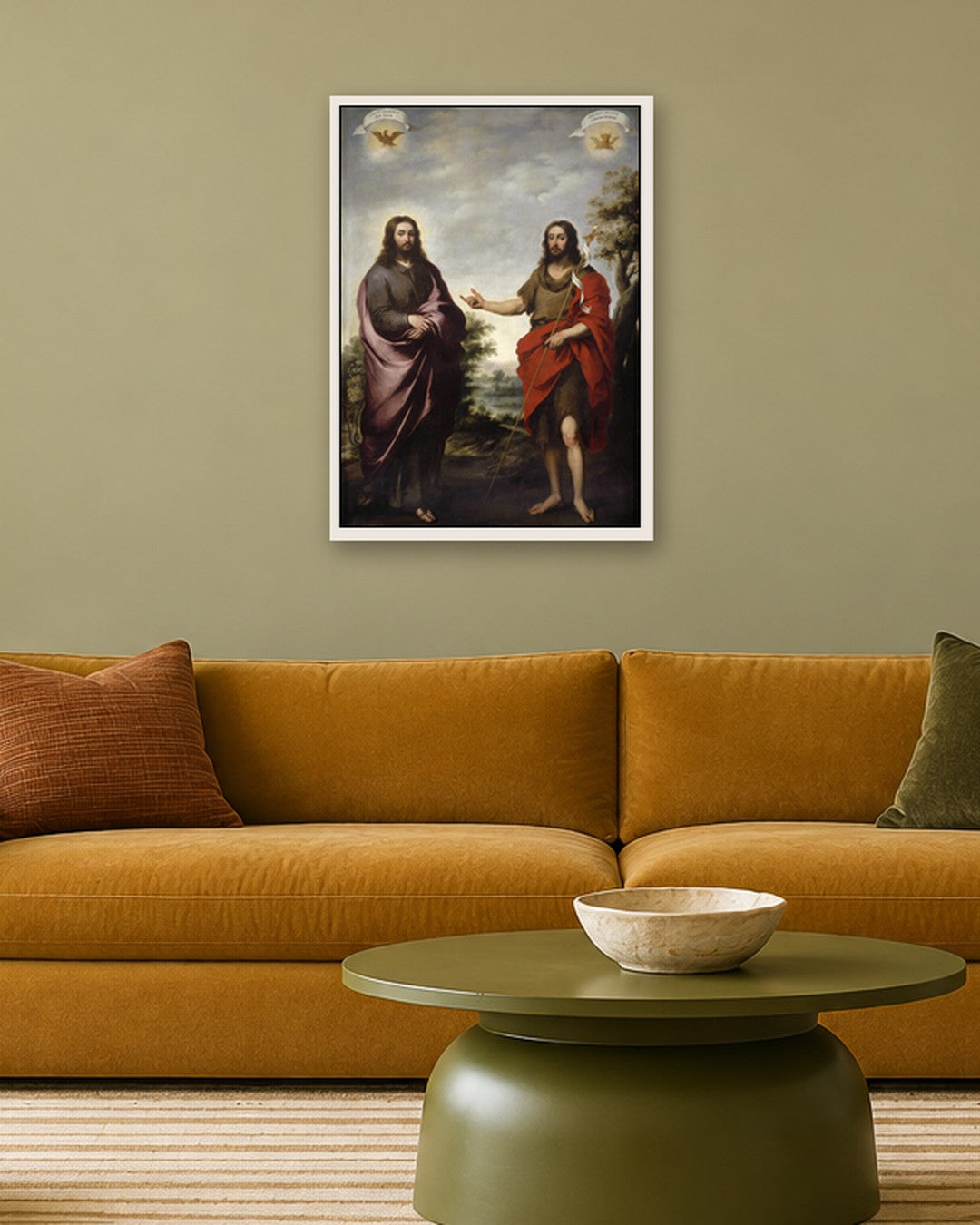 Renaissance Masters - Renaissance Masterpiece No. 420 - white frame in a room