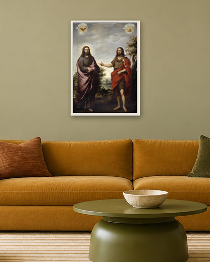 Renaissance Masters - Renaissance Masterpiece No. 420 - white frame in a room