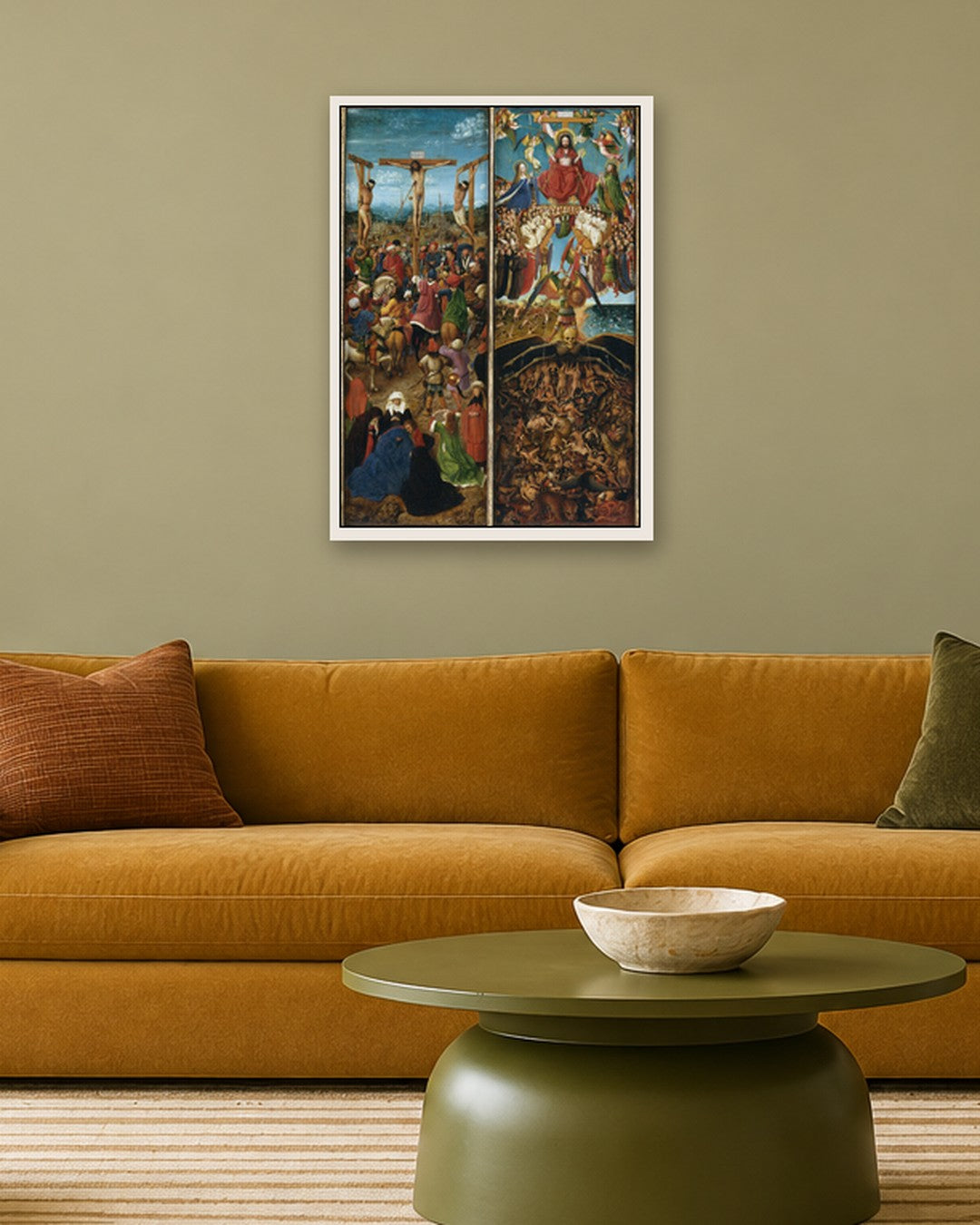 Renaissance Masters - Renaissance Masterpiece No. 39 - white frame in a room