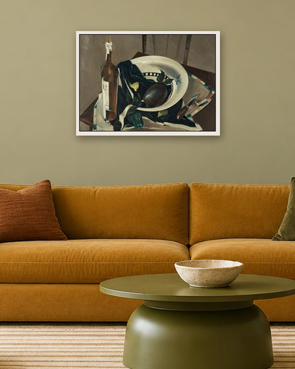 Preston Dickinson - Still Life - white frame in a room