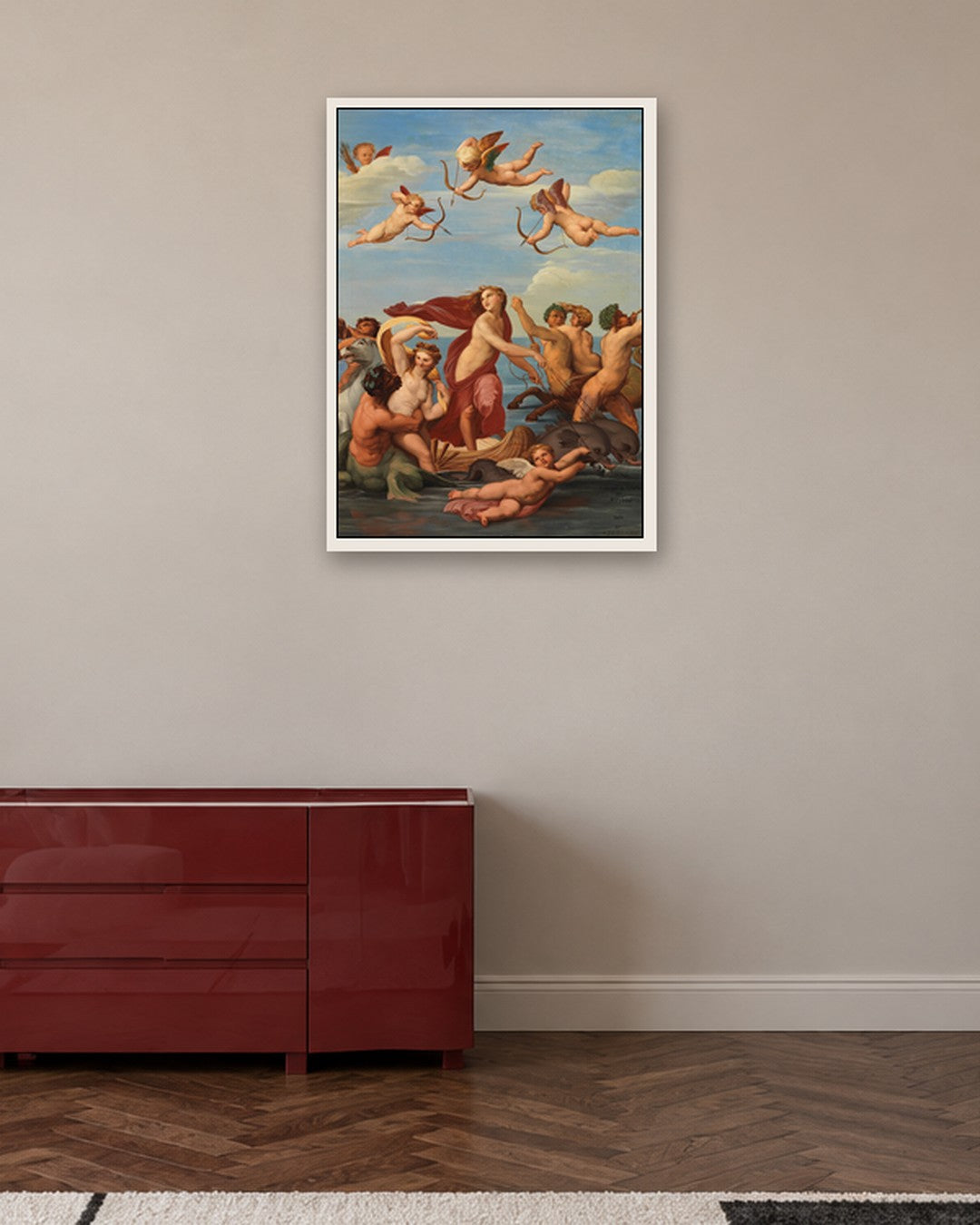 Renaissance Masters - Renaissance Masterpiece No. 204 - white frame in a room