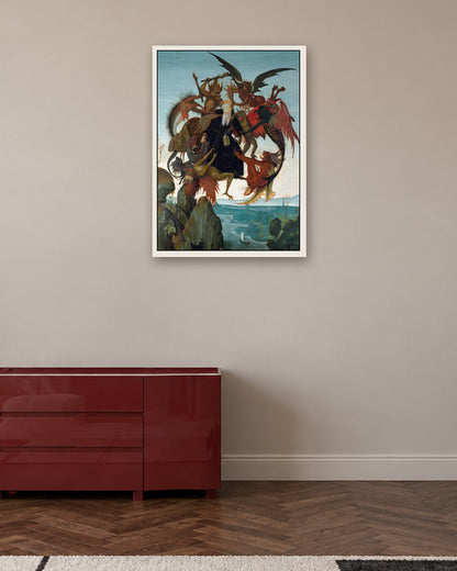 Renaissance Masters - Renaissance Masterpiece No. 294 - white frame in a room