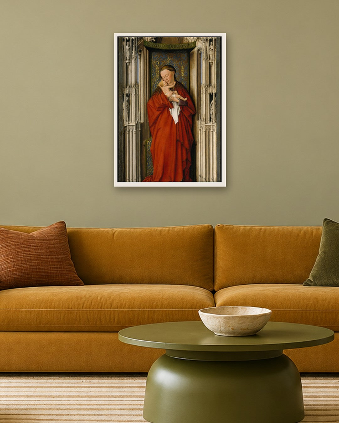 Renaissance Masters - Renaissance Masterpiece No. 165 - white frame in a room