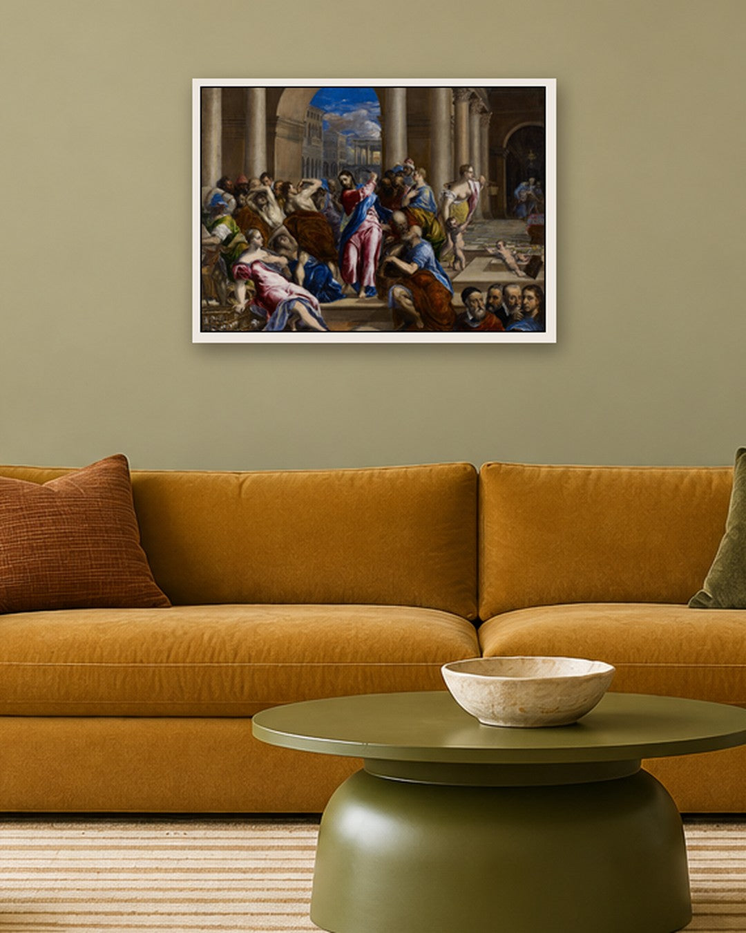 Renaissance Masters - Renaissance Masterpiece No. 235 - white frame in a room