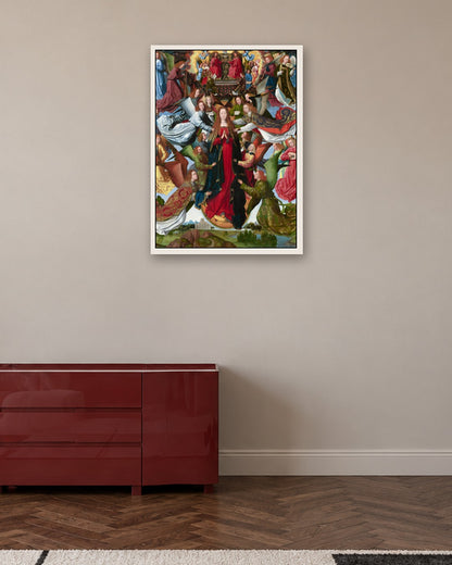 Renaissance Masters - Renaissance Masterpiece No. 88 - white frame in a room
