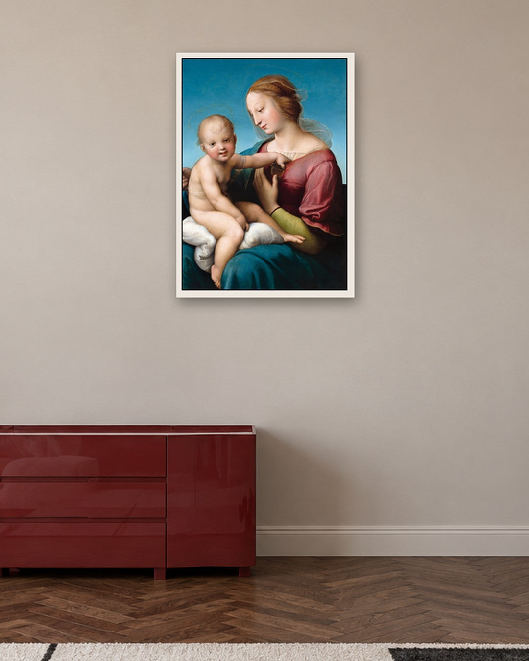 Renaissance Masters - Renaissance Masterpiece No. 340 - white frame in a room