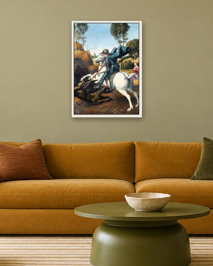 Renaissance Masters - Renaissance Masterpiece No. 303 - white frame in a room