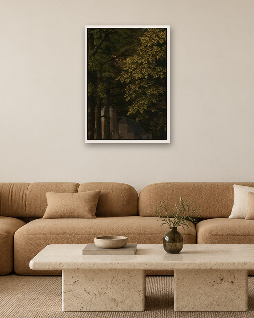 Renaissance Masters - Renaissance Masterpiece No. 383 - white frame in a room