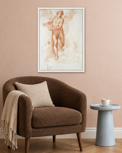 Renaissance Masters - Renaissance Masterpiece No. 267 - white frame in a room