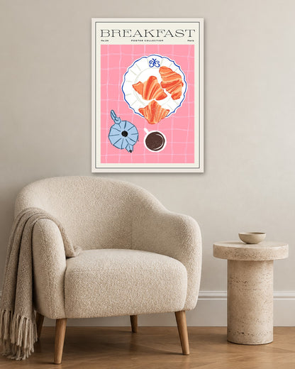 SENT Studio - Cravings Poster No. 24 - white frame in a room
