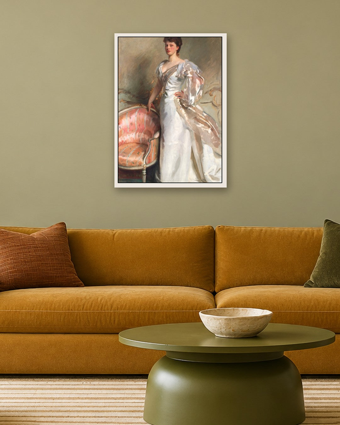Renaissance Masters - Renaissance Masterpiece No. 372 - white frame in a room