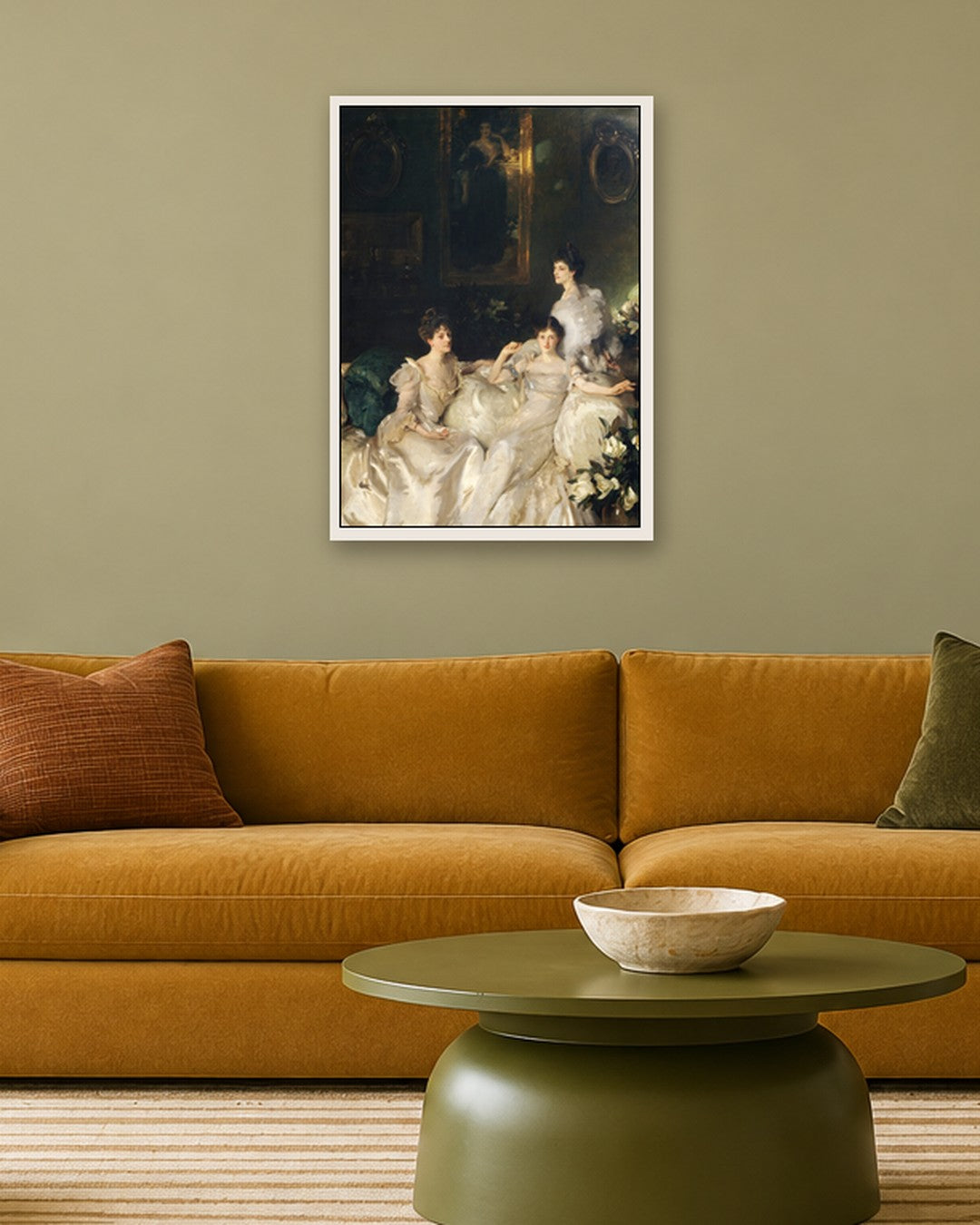 Renaissance Masters - Renaissance Masterpiece No. 362 - white frame in a room
