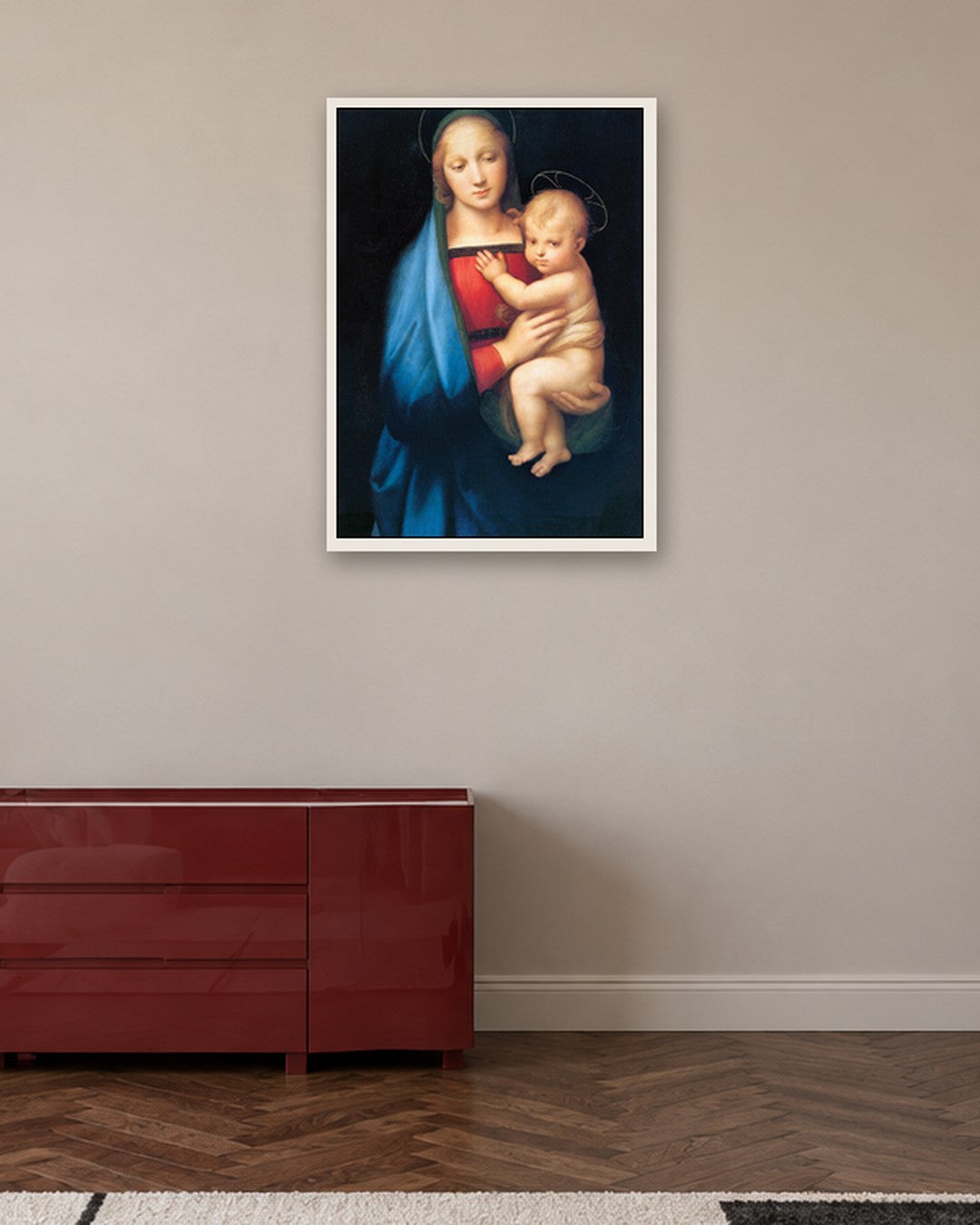 Renaissance Masters - Renaissance Masterpiece No. 309 - white frame in a room