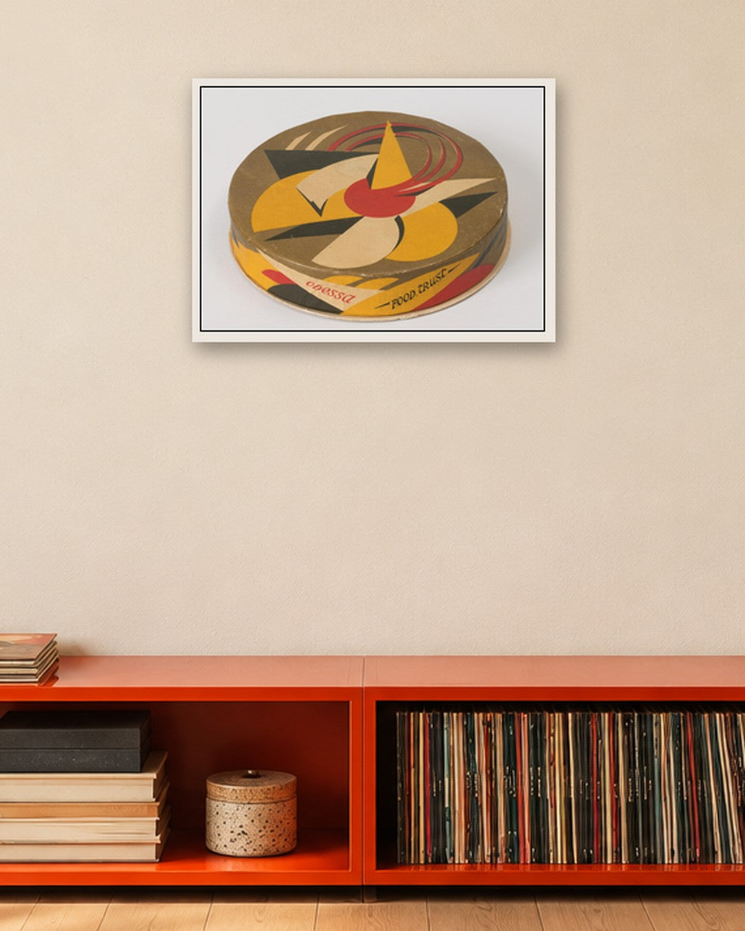 Antonina Sofronova - Odessa Food Trust - white frame in a room