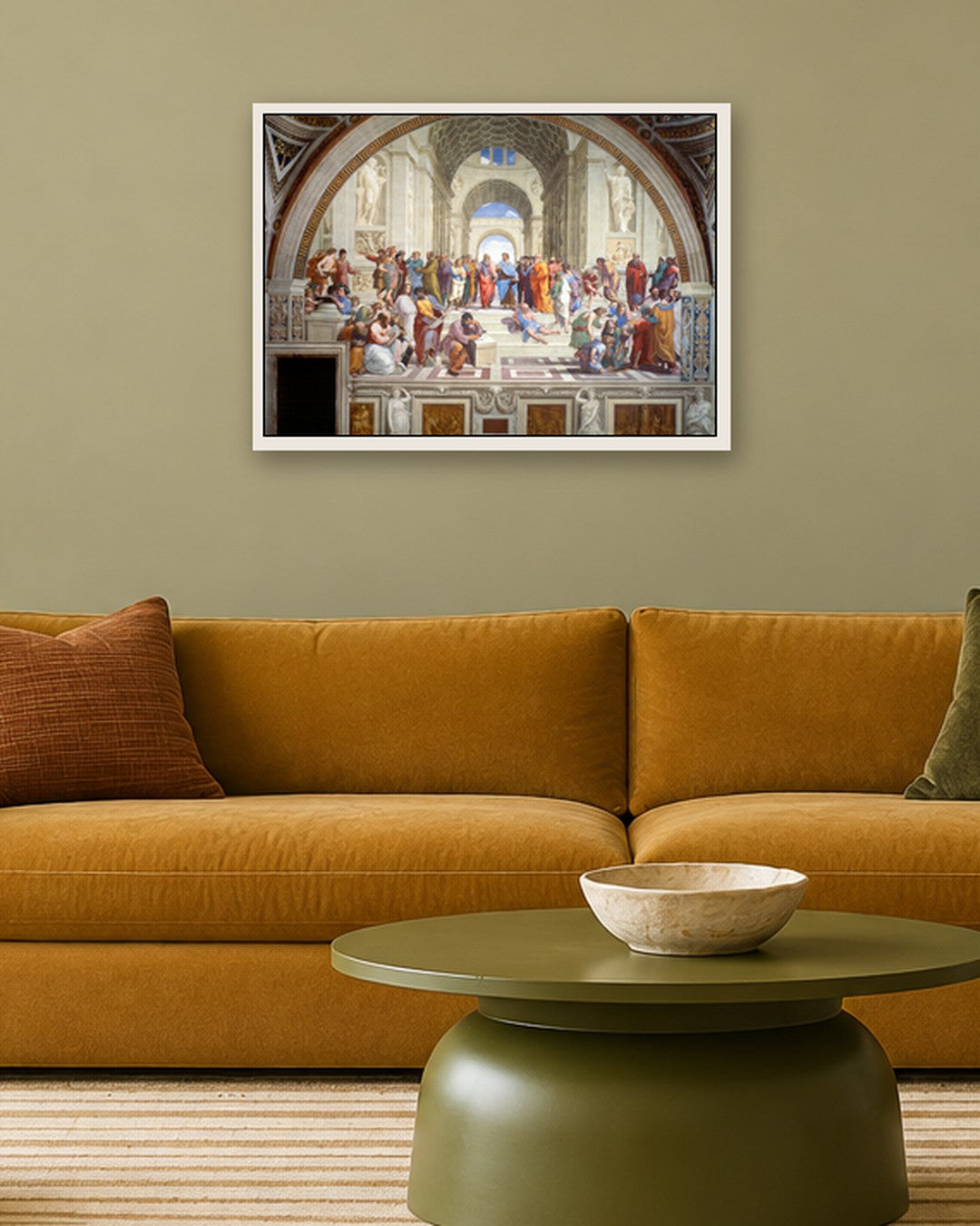 Renaissance Masters - Renaissance Masterpiece No. 330 - white frame in a room