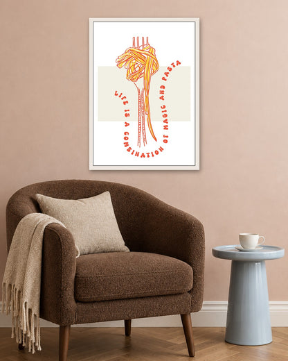 SENT Studio - Cravings Poster No. 31 - white frame in a room