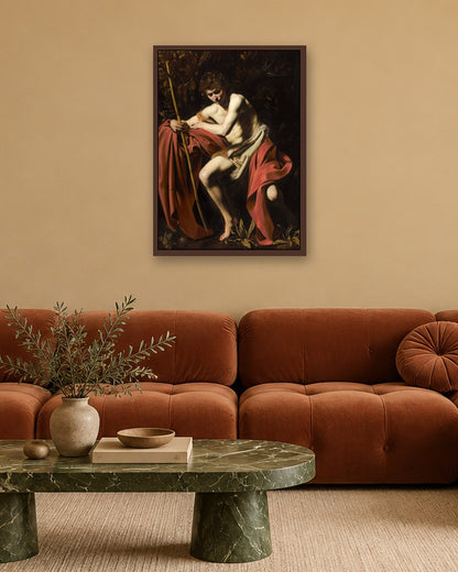 Renaissance Masters - Renaissance Masterpiece No. 254 - dark oak frame in a room